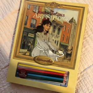 Vintage American Girl Coloring Book
